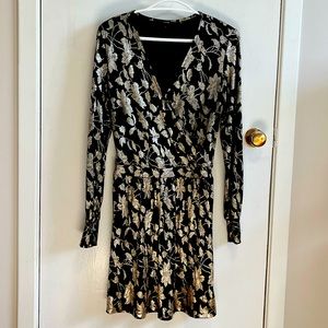 Stretchy Metallic Party Dress